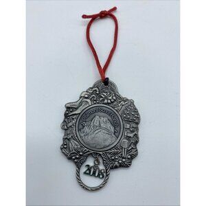 BSA Philmont Scout Ranch 2008 Christmas Ornament Boy Scout Ranch Pewter